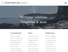 Tablet Screenshot of northstarmortgage.net