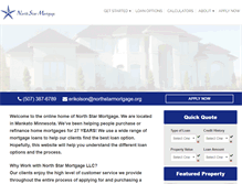 Tablet Screenshot of northstarmortgage.org
